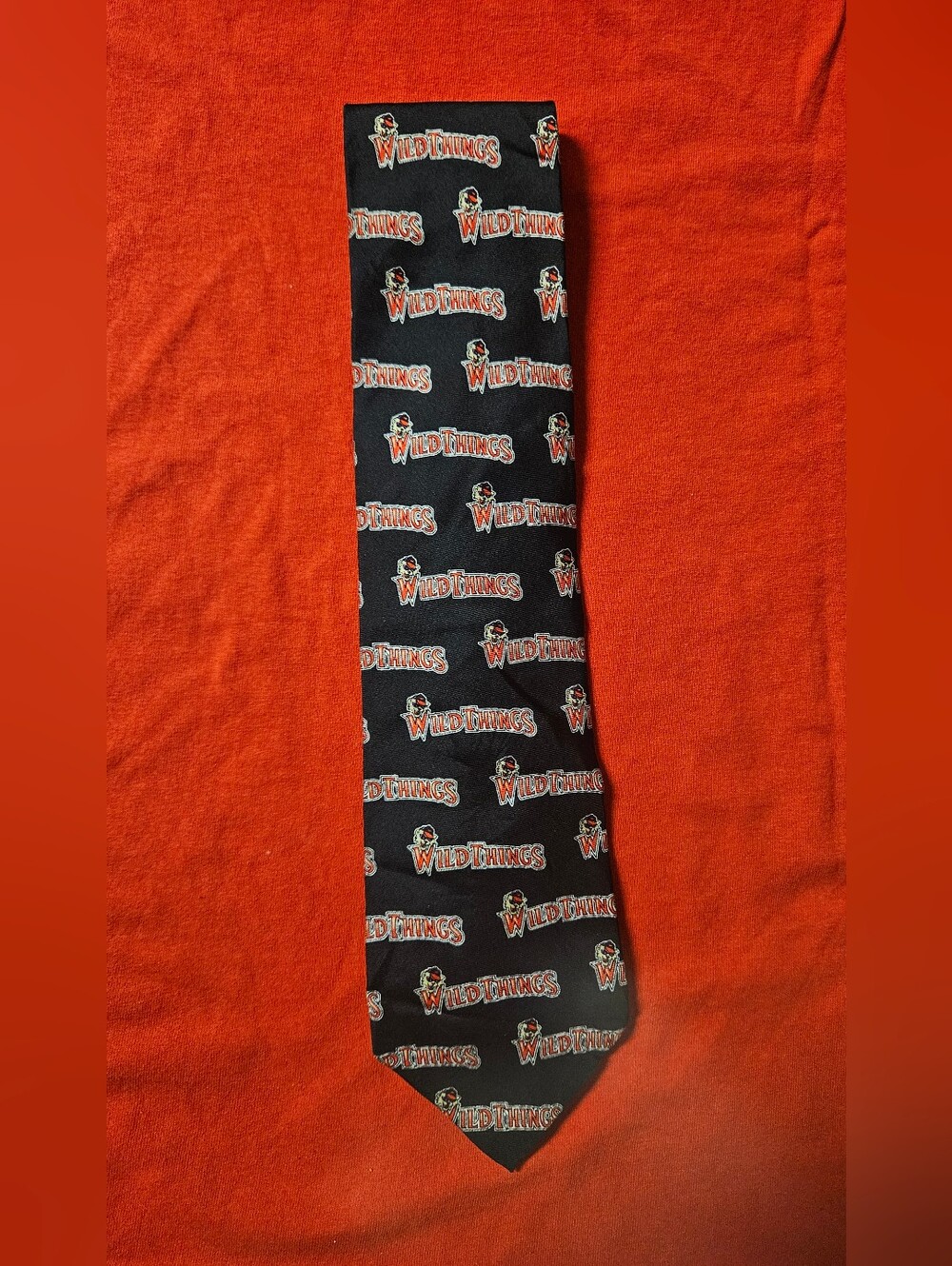 Black Logo Necktie
